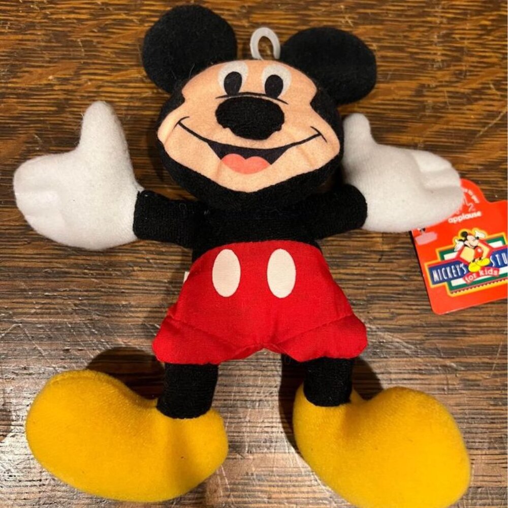 Vintage 1990’s Disney Mickey and‎ Minnie Mouse Applause Plush-NWT - Picture 10 of 10